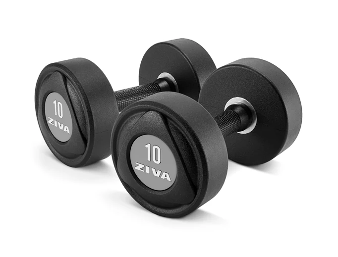 Sl Urethane Dumbbells With Urethane Grips ZIVA SL