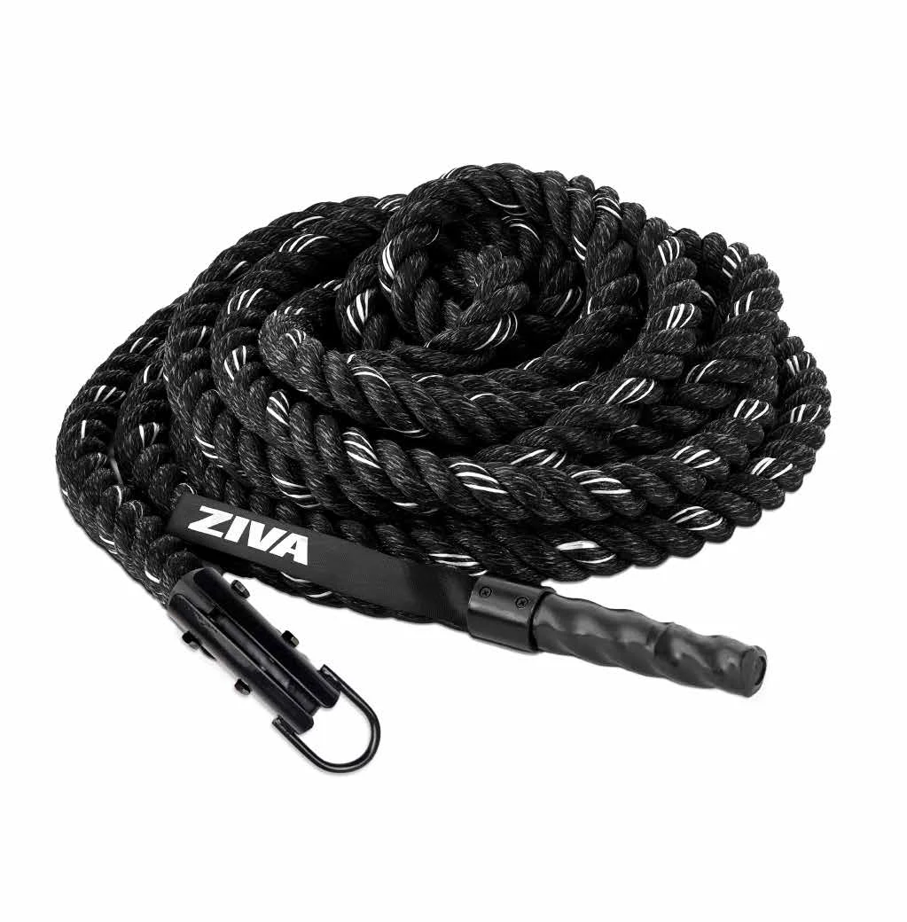 HX Battle Rope W/Sled Pull Clip ZIVA HX