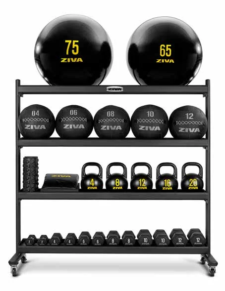 XP 4-Tier Storage Rack ZIVA XP