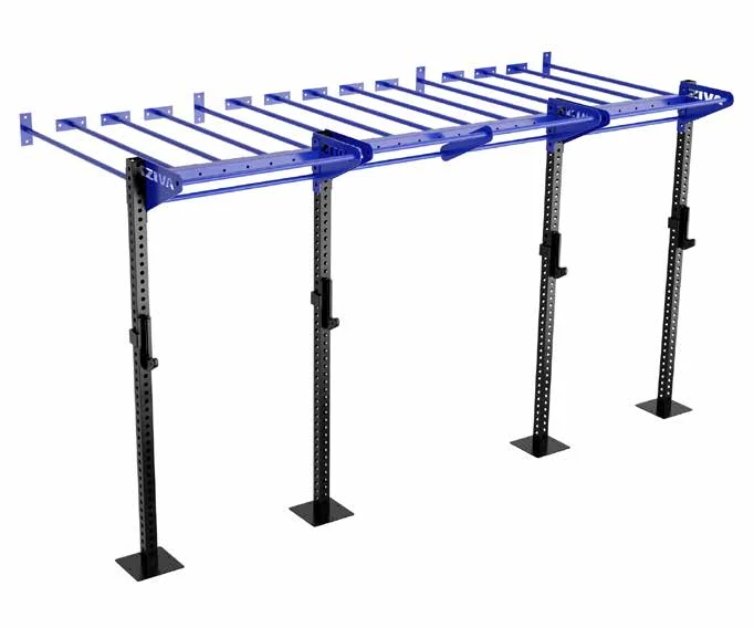 XP Outdoor Wall-Mounted Monkey Bar Rig ZIVA XP