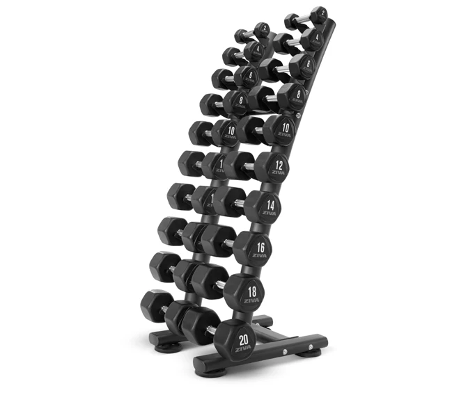 St2 Hexagon Dumbbell Rack ZIVA ST2