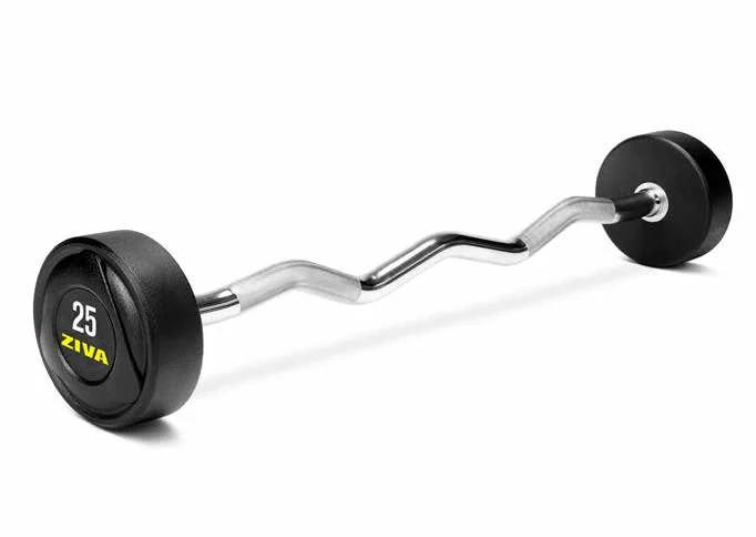 Sl RPU EZ Curl Barbells ZIVA SL