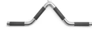 XP Hard Chrome Bent Tricep Bar With PU Grip - 54Cm ZIVA XP