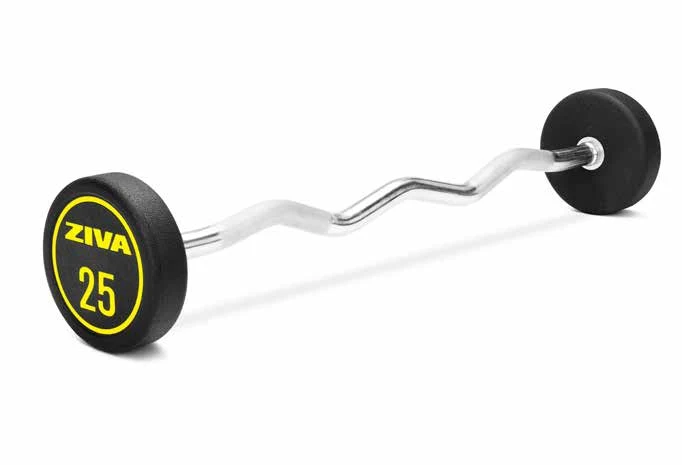 XP Urethane EZ Curl Barbells ZIVA XP