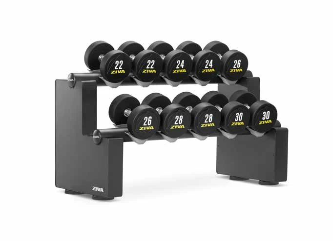 Ex 5-Pair Horizontal Dumbbell Rack 2.0 ZIVA EX