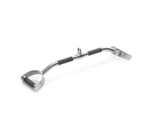 XP Hard Chrome Short Lat Bar With PU Grip - 76Cm ZIVA XP