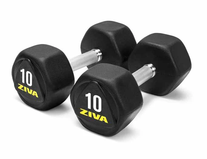 Sl Urethane Hexagon Dumbbells (1-10Kg) ZIVA SL