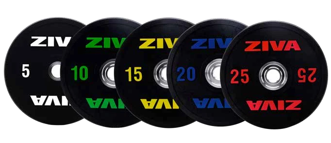 Sl Black Urethane Competition Bumper Discs ZIVA SL