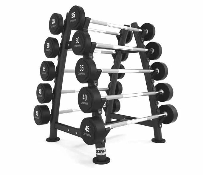 St 10-Piece Barbell Rack ZIVA ST