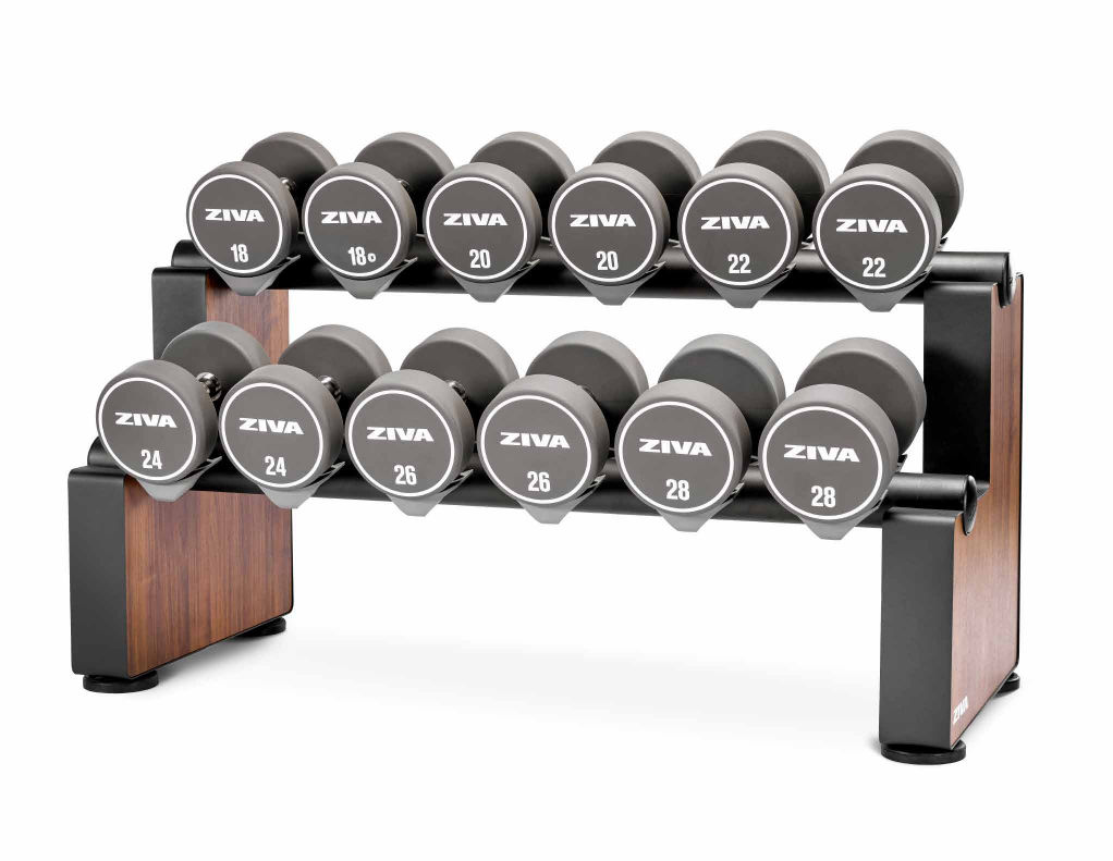 Horizontal Dumbbell Rack ZIVA Lumina