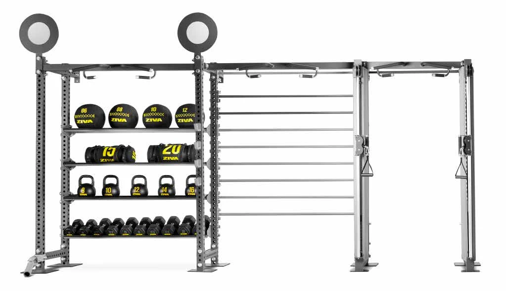 XP Wall Storage + Training Bars + Cable