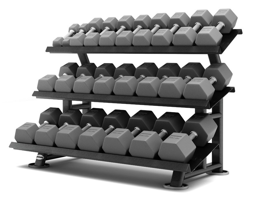 Three-Tier Dumbbell Rack ZIVA ZIVA
